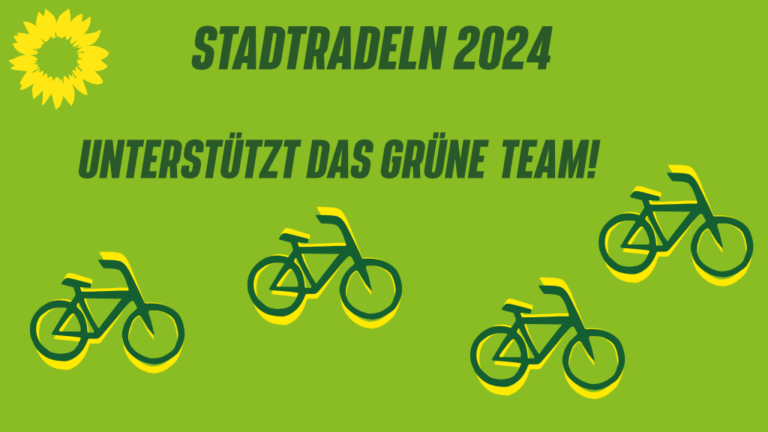 Stadtradeln 2024 – unterstützt das grüne Team