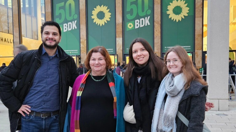 Augsburger GRÜNE auf dem Parteitag in Wiesbaden