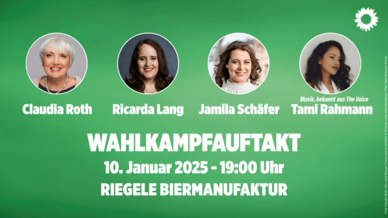 Save the Date: Grüner Wahlkampfauftakt