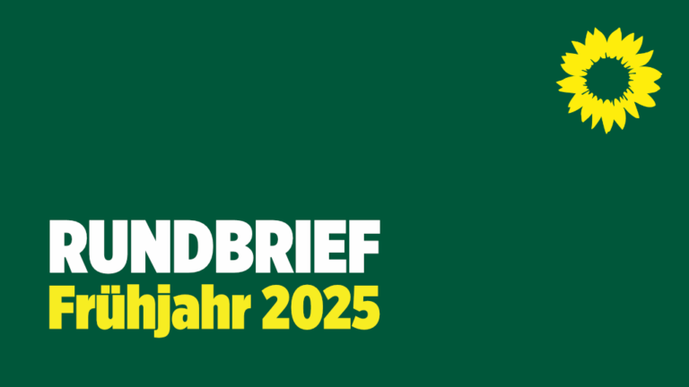 Grüner Frühjahrsrundbrief