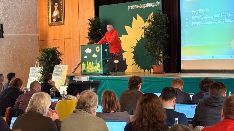GRÜNE Augsburg: Wahlprogrammparteitag zur Kommunalwahl 2026 – Gemeinsam für ein zukunftsfähiges Augsburg – Dafür sind wir hier