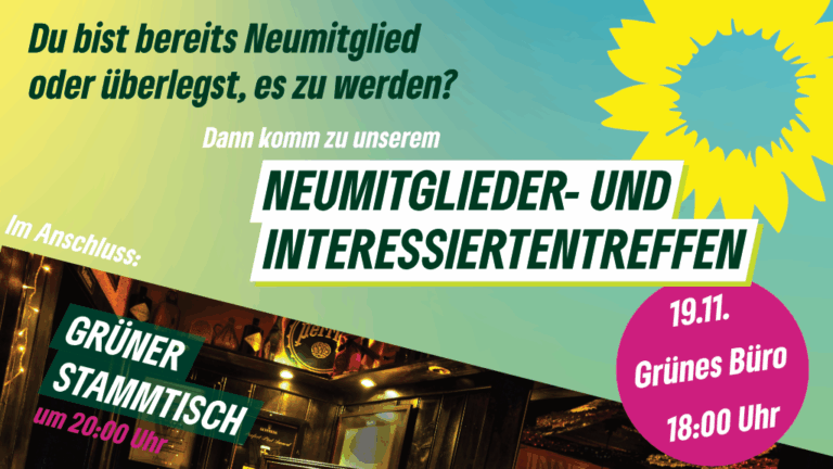 Neumitglieder- und Interessiertentreffen