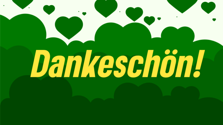 Danke an alle Helfer*innen und Unterstützer*innen!