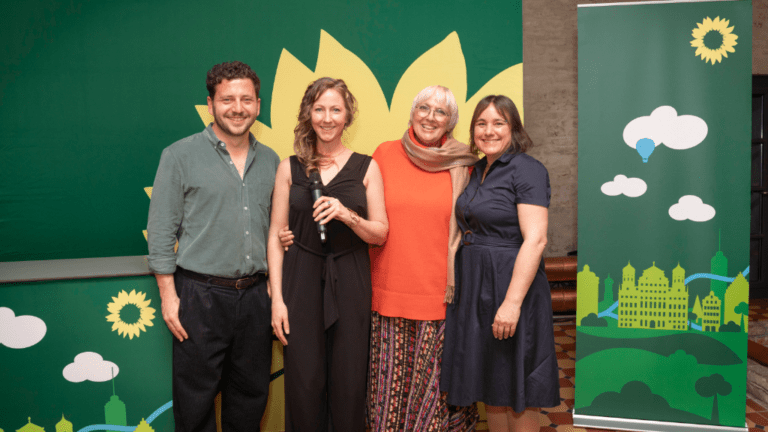 Endspurt zur Kommunalwahl: „Bier mit Banaszak“ setzt kraftvolles Zeichen für ein starkes, klimafreundliches Augsburg