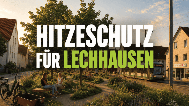 GRÜNE Ortsgruppe Nordost startet Petition für mehr Hitzeschutz in Lechhausen